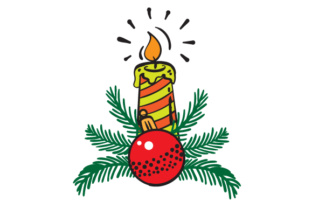 Christmas Candle: A Festive Addition to Your Crafts
