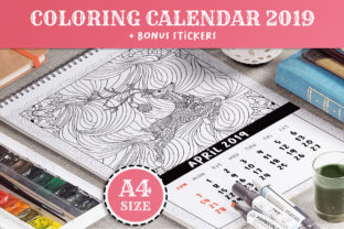 Coloring Book Xmas Calendar 2019: A Versatile Graphics Asset