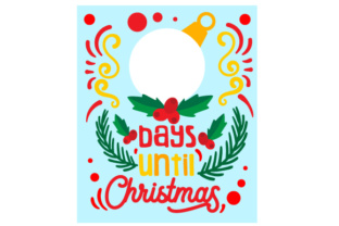 Days Until Christmas Postcard: A Crafty Christmas Visual