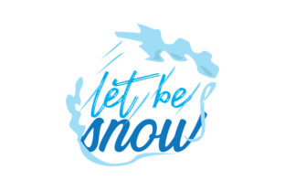 Let Be Snow: A Festive Graphics Asset for Crafters