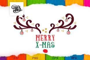 Merry X-mas Reindeer Face Monogram: A Graphics and Crafts Review