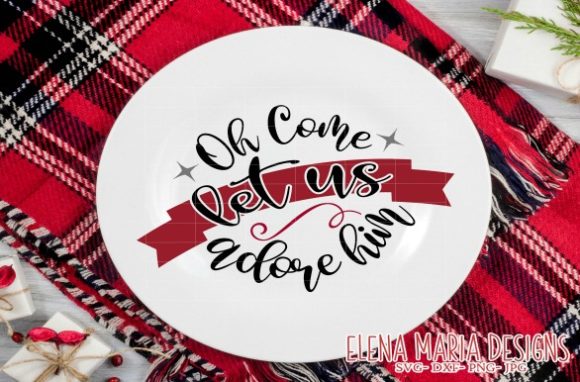 Oh Come Let Us Adore Him SVG: A Holiday Graphics Gem