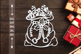 Review: Santa Sack, Santa Bag Papercutting Template for Crafts