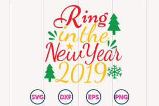 Ring in the New Year SVG Design for Modern Crafts