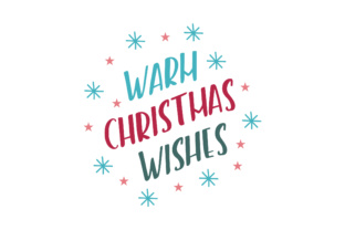 Warm Christmas Wishes: A Festive Embroidery Design